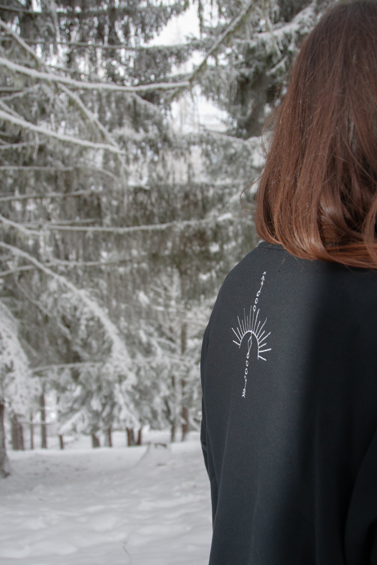 Alpha Sweatshirt in 100% organic cotton